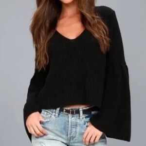 Free People Rib Knit Sweater